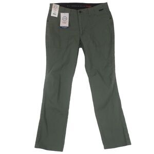 New Wrangler ATG Pant Women 16 Avg Green Sierra Slim Fit All Terrain Gear Hiking